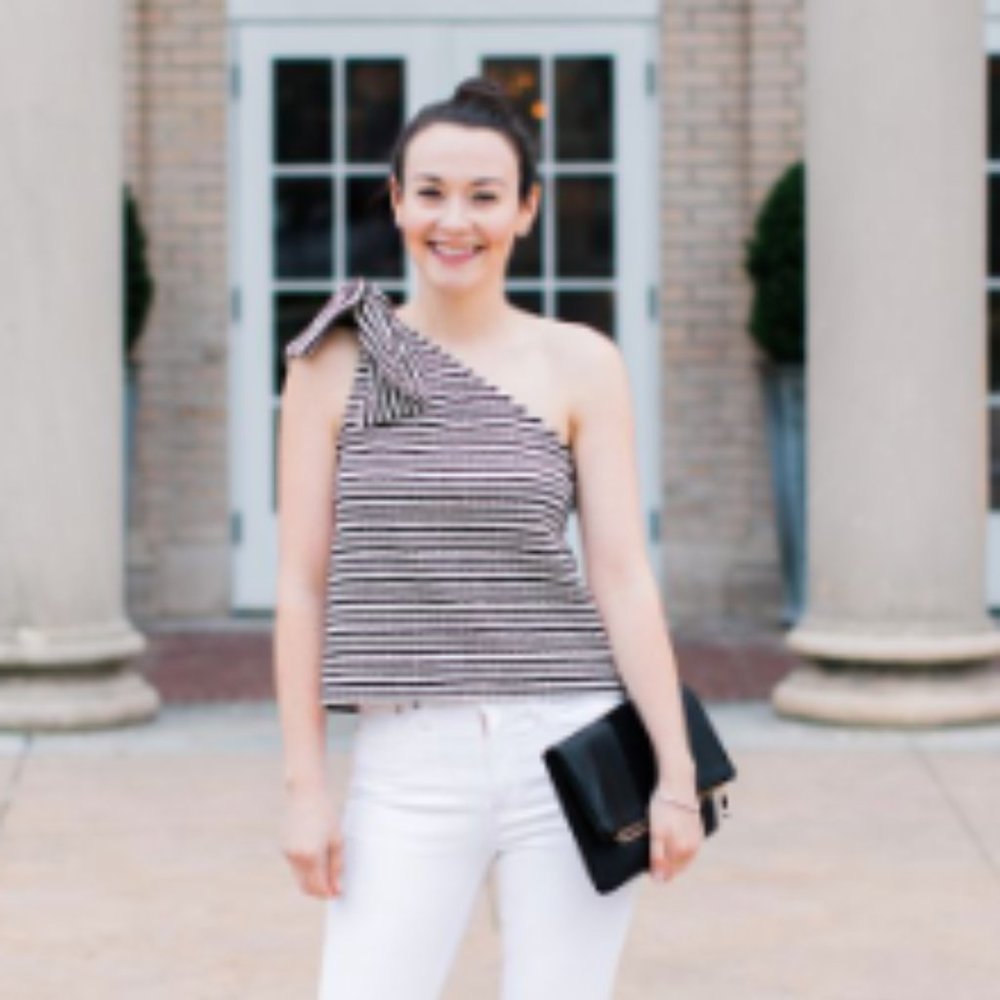 Club Monaco One shoulder Shirt